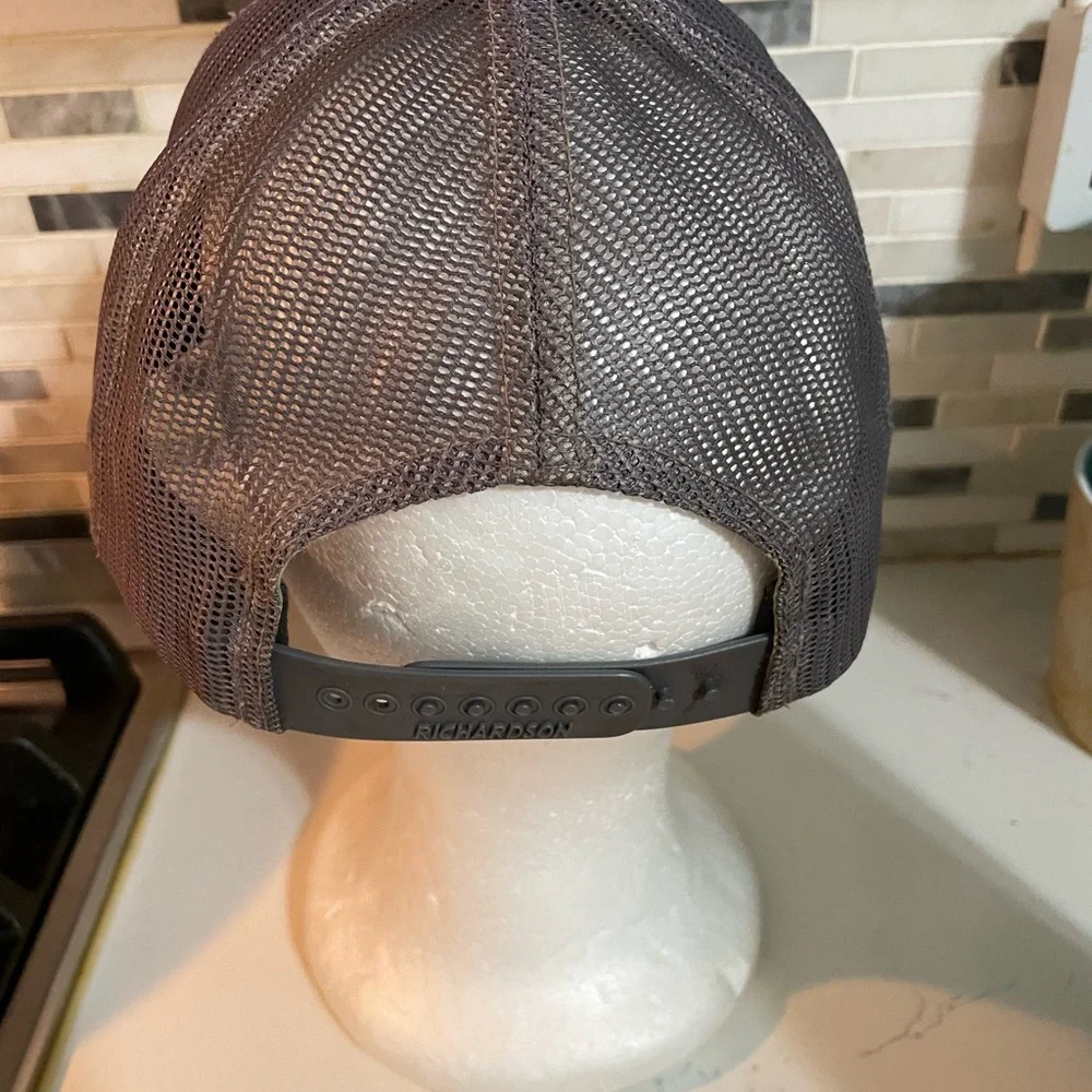 Seminole Prairie Gray Embroidered mesh snapback Hunting Hat Cap Richardson 112